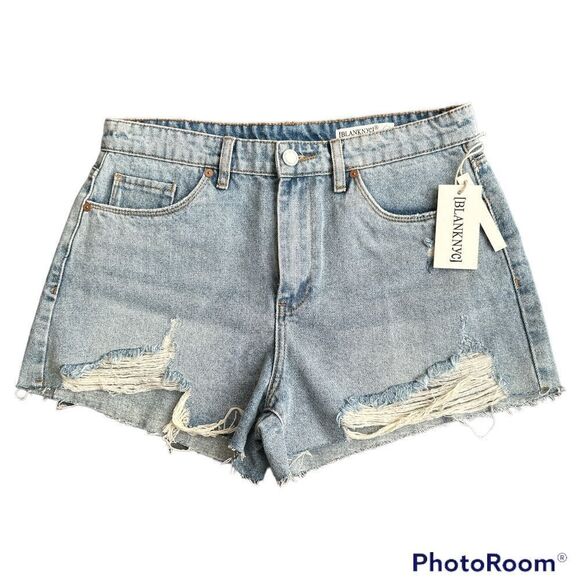 New Blank NYC The Barrow Vintage High Rise Short Size 29 - Picture 1 of 12